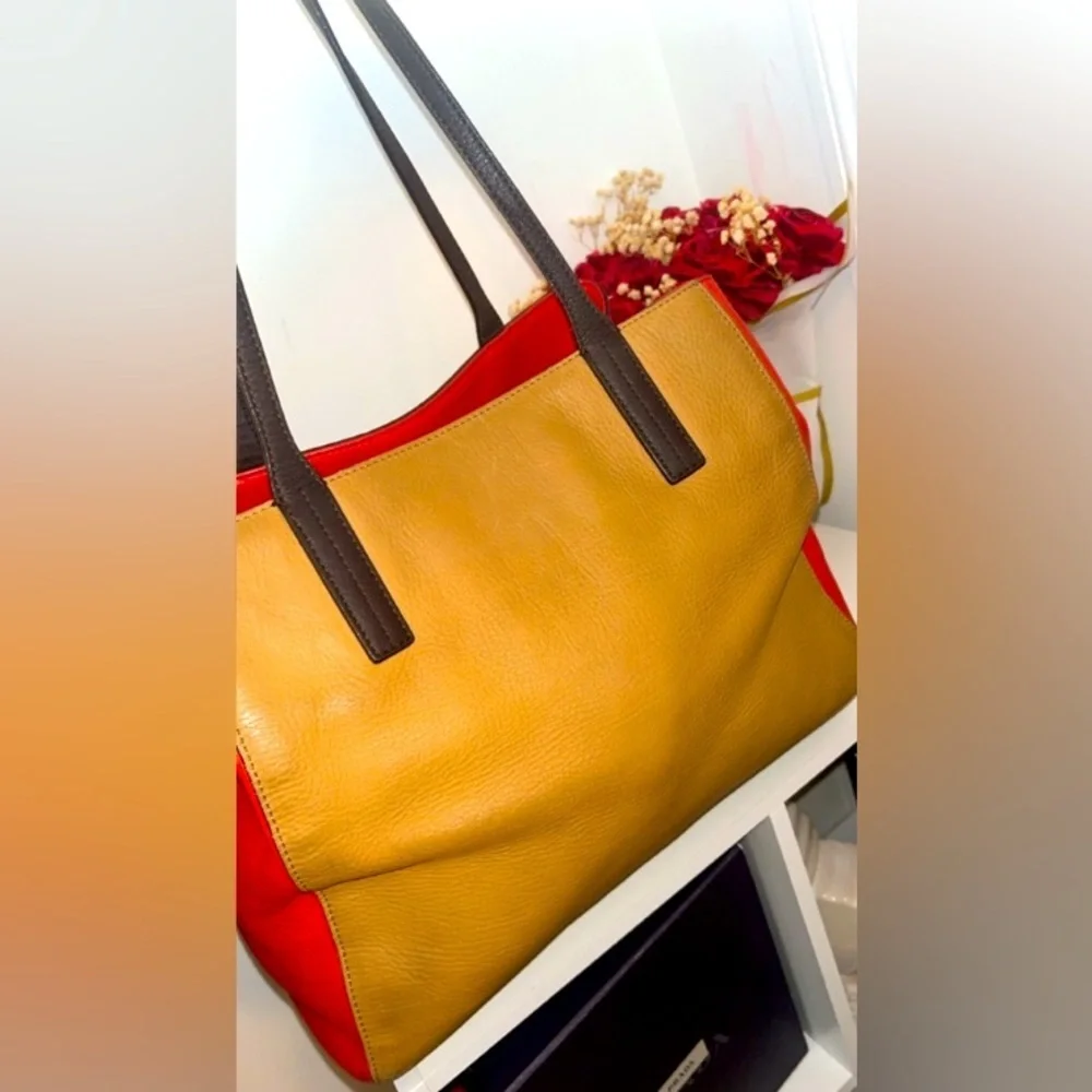 MCM Kiwami Tote Bag, EUC